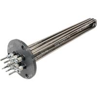 Блок ТЭНБ 6 кВт (220/380) плоский фланец D-100 (МИКМ133) (для Сангай) углерод. ст (umtSANGAY6ugl100)