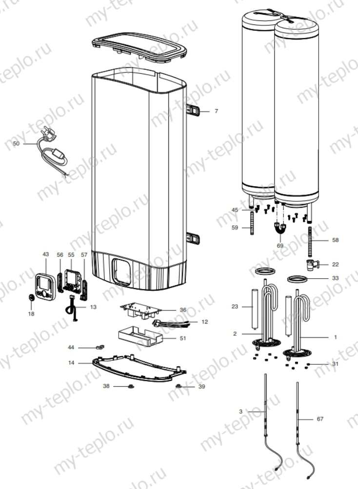 Запчасти Ariston ABS VLS EVO INOX QH 30 D купить в Санкт-Петербурге