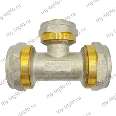 Тройник для металлополимерных труб 32х26х32 STC (troydmpl3226STC)