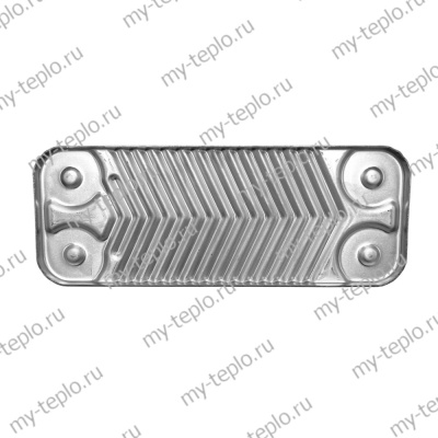 Теплообменник ГВС на 10 пластин для котлов Ferroli Fortuna (KTtepl2Fortuna)