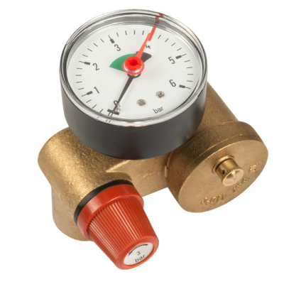 Группа безопасности котла Unipump 1" - 3/4" КОМПАКТ (42825)